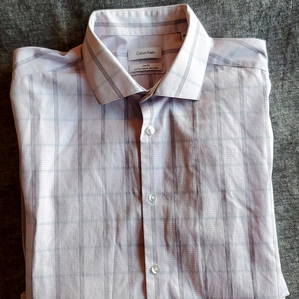 Calvin Klein slim fit dress shirt